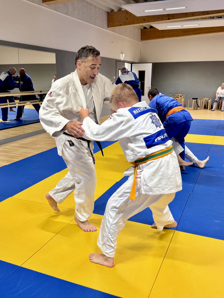 Judo: Einstiegstraining mit Familie und Freunden in der Sommerpause